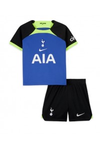 Fotbalové Dres Tottenham Hotspur Dětské Venkovní Oblečení 2022-23 Krátký Rukáv (+ trenýrky)